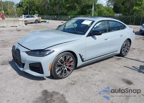 2024 BMW 4 Series Gran Coupe 430I из США, поврежденный, VIN WBA63AV00RFS05812